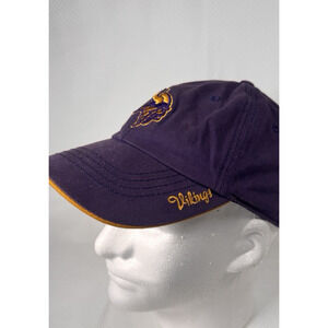 Minnesota Vikings NFL Hat Women's One-Size Purple Team Logo OTS Challenger Brand